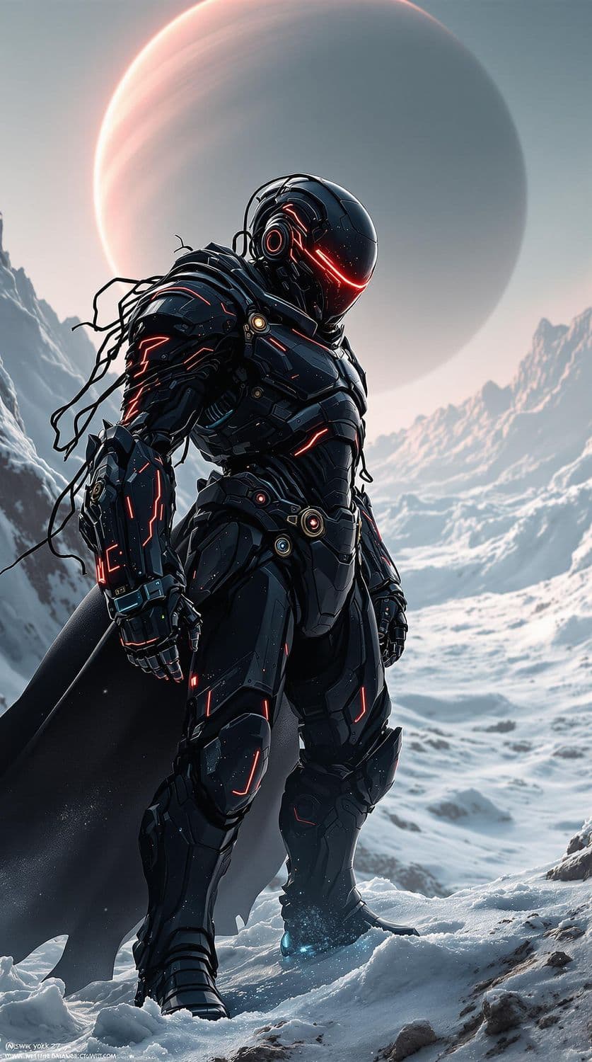 Cybernetic Warrior on Ice
