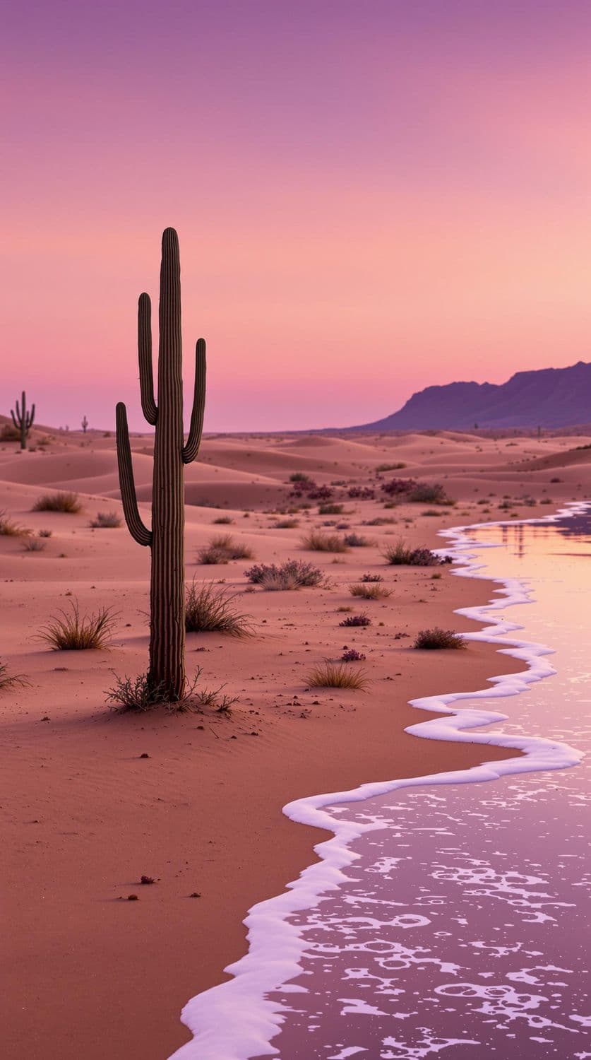 Twilight Desert Serenity