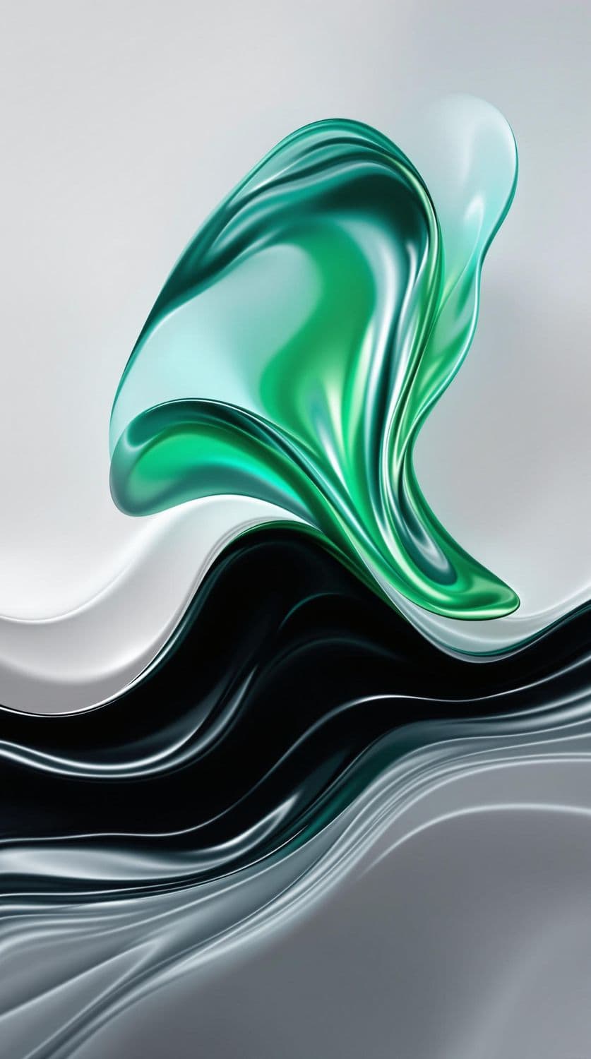 Emerald Wave Elegance