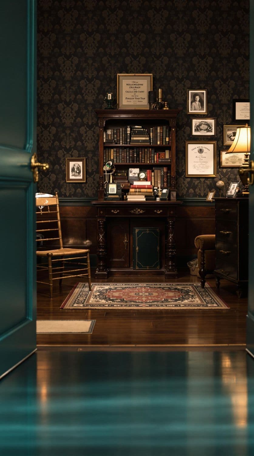 Vintage Library Retreat