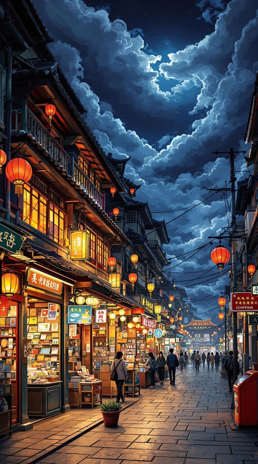 Night Market Vibrance