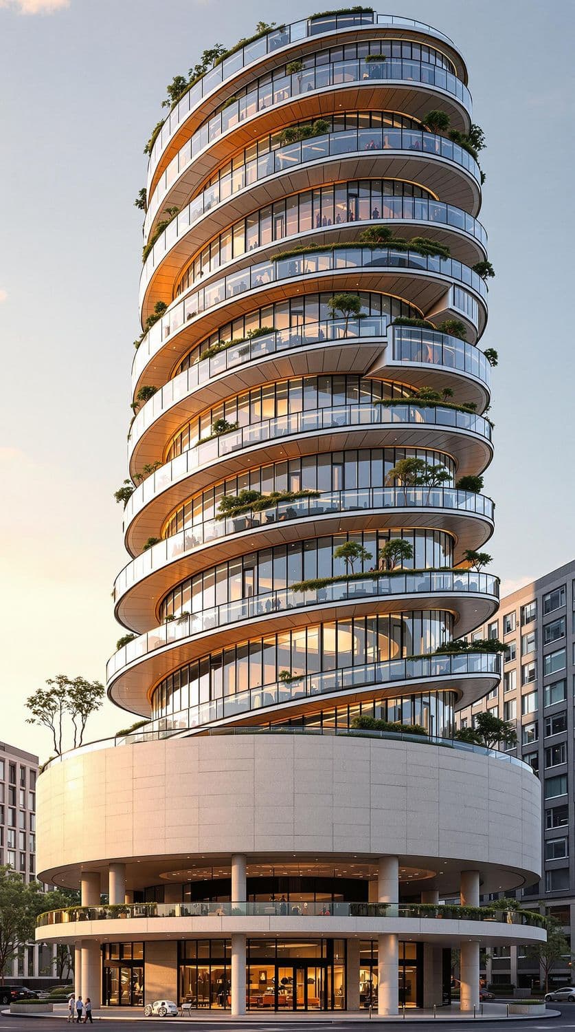 Spiral Elegance Office