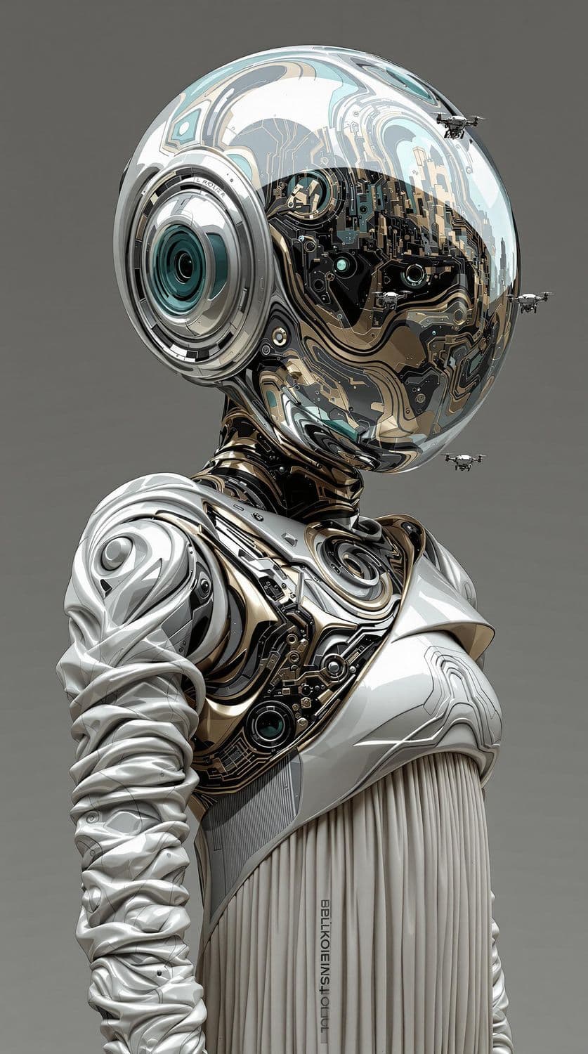 Futuristic Robot Vision