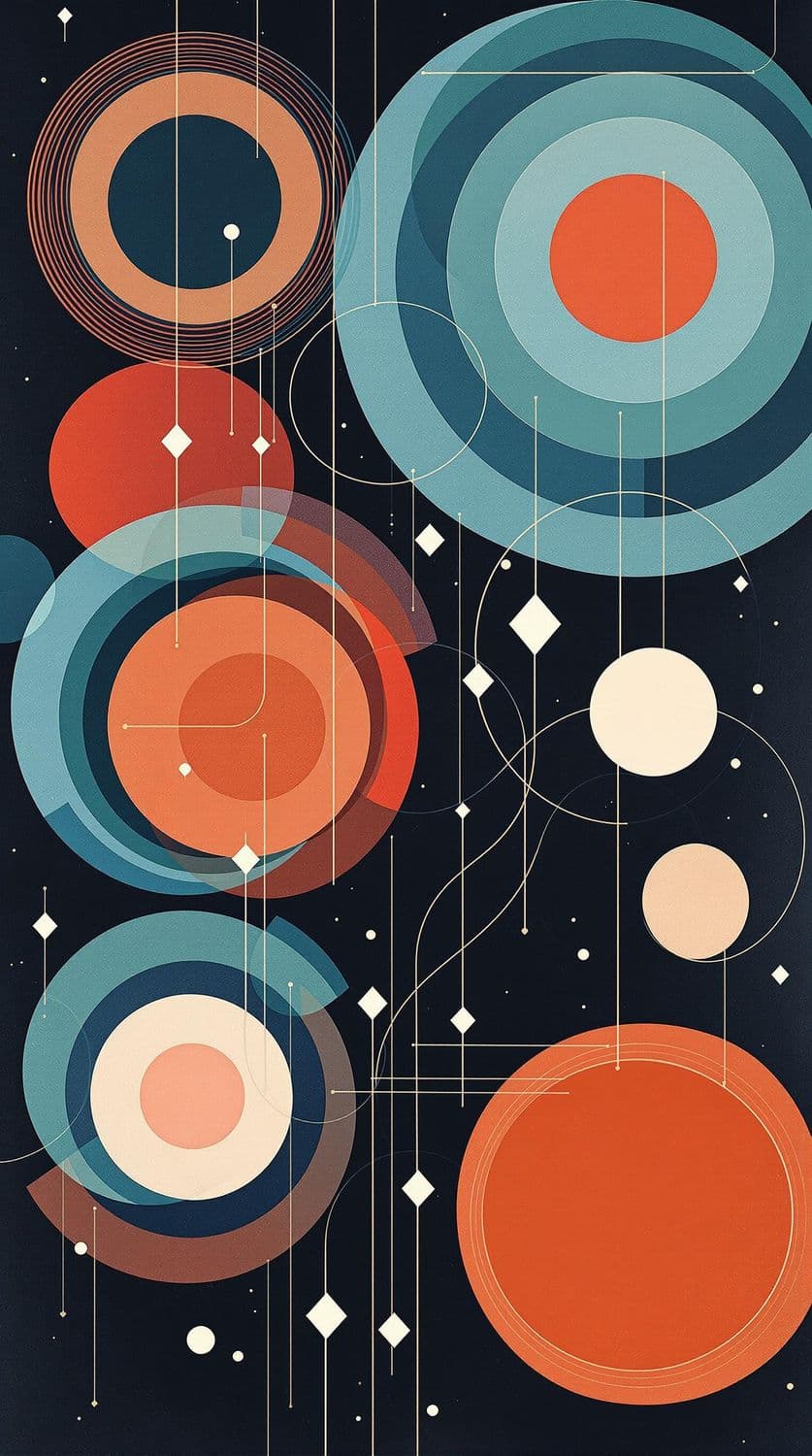Oceanic Celestial Abstract