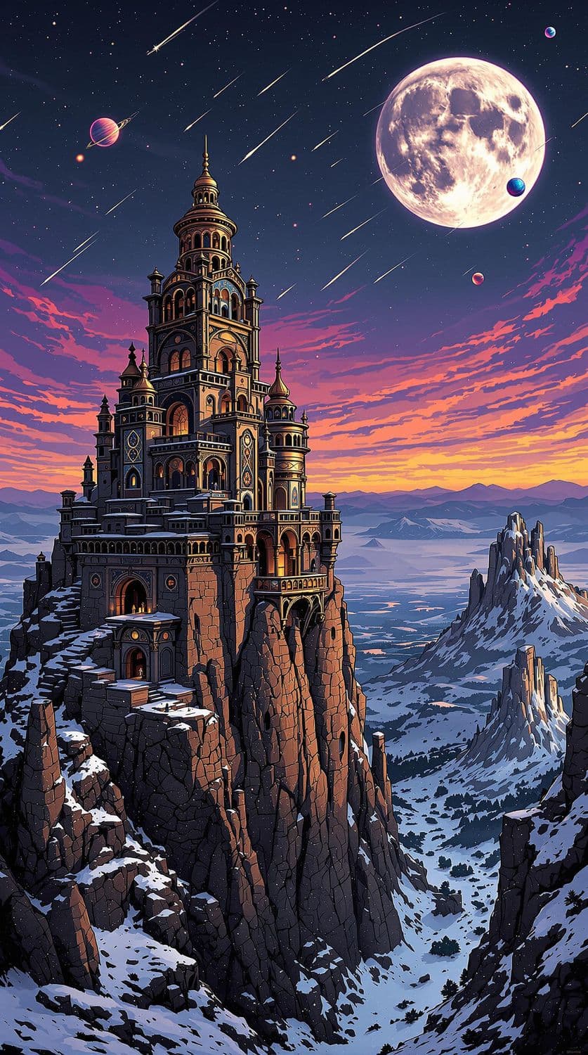 Legendary Citadel at Twilight