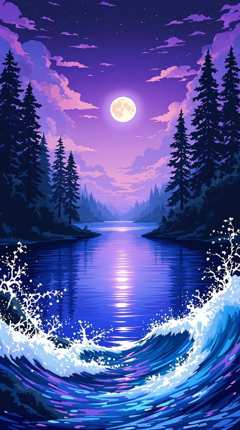 Twilight Forest Lake