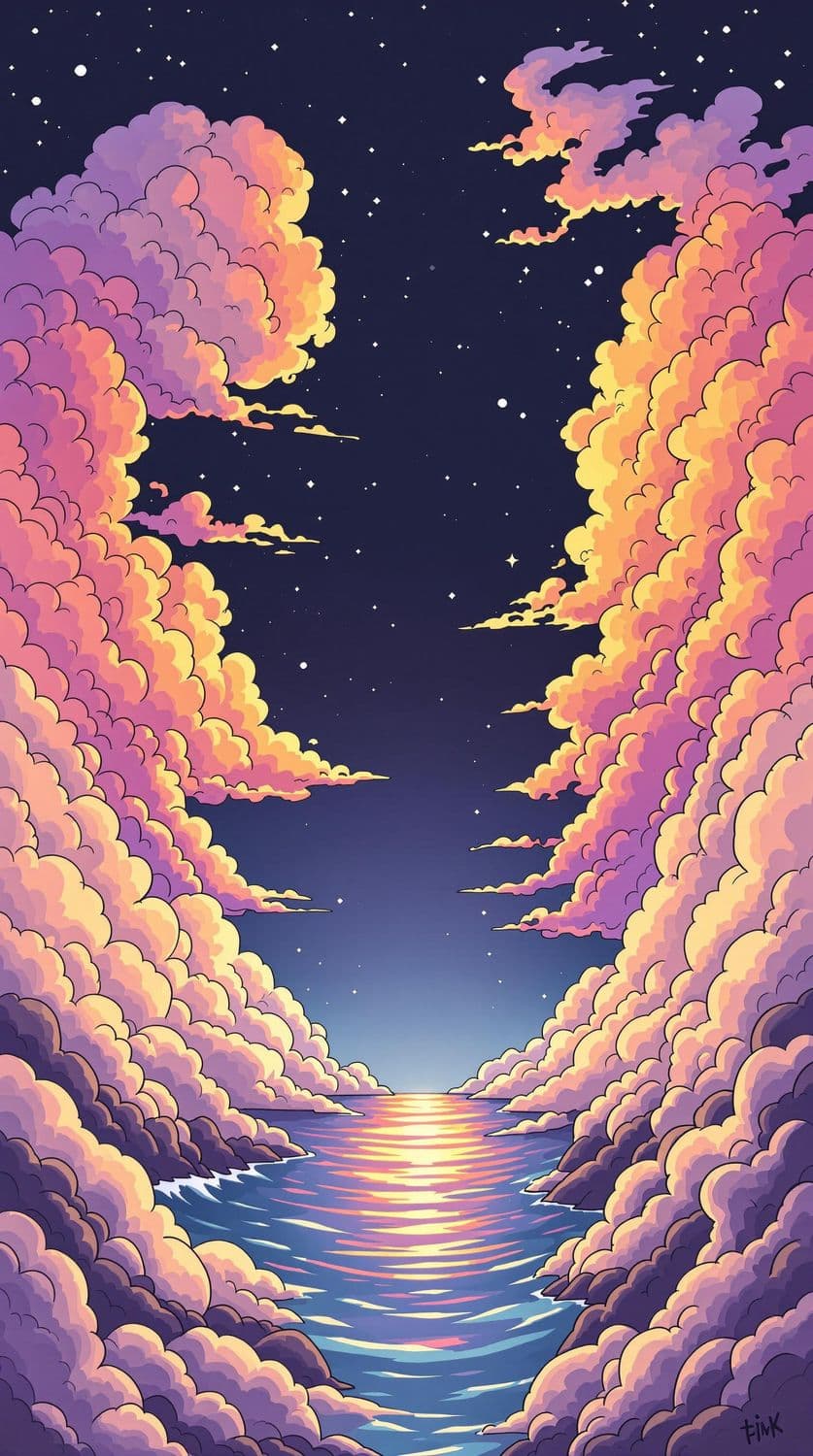 Sunrise Over Calm Waters