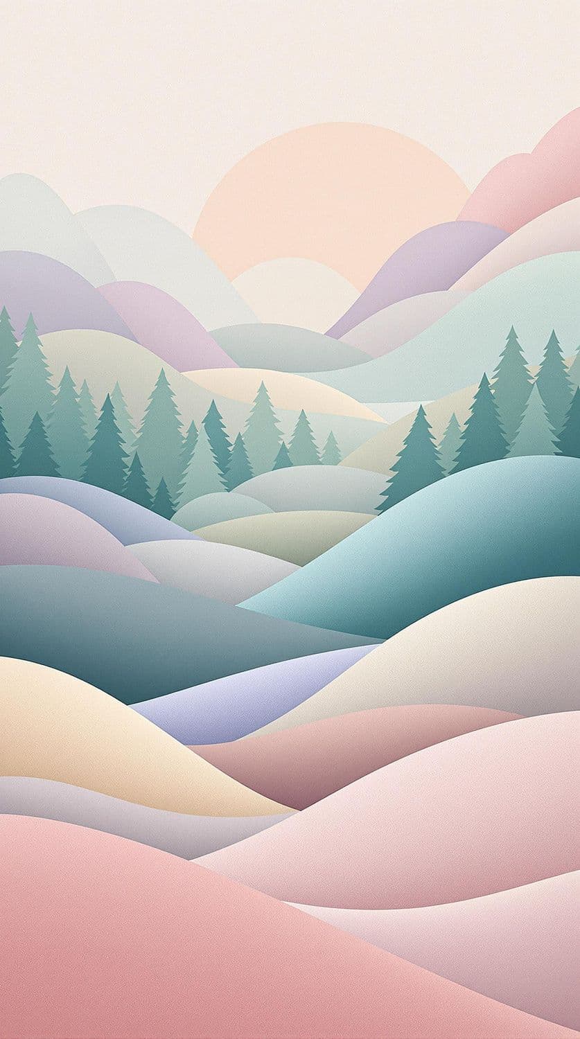 Misty Forest at Dawn