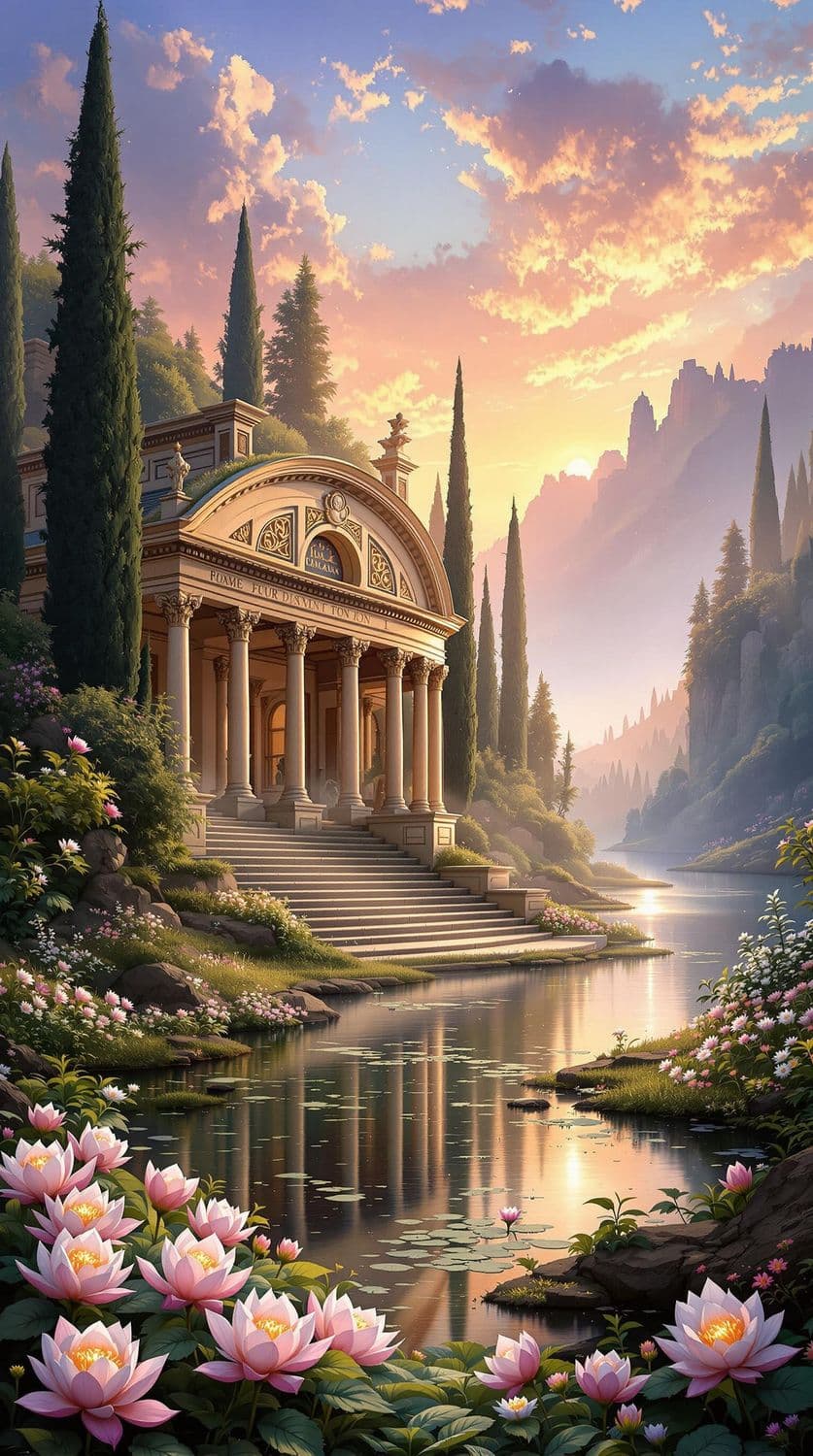 Dawn at the Roman Amphitheater