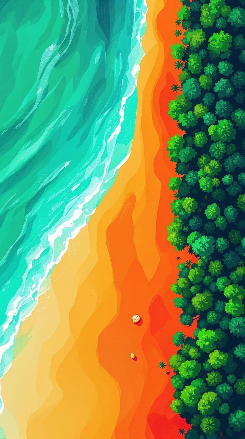 Coastal Color Symphony