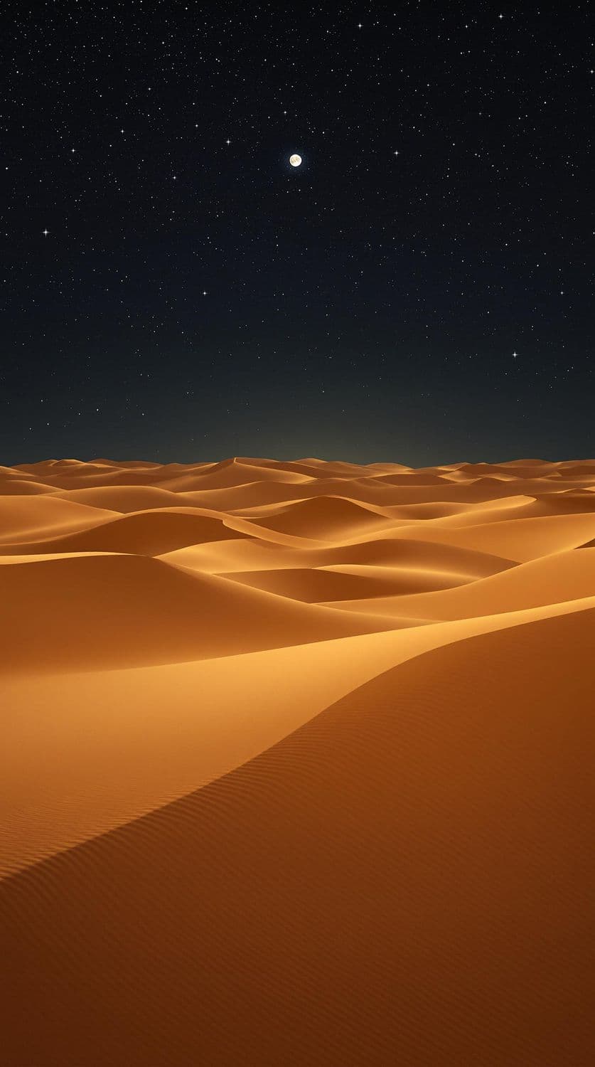 Starry Desert Night