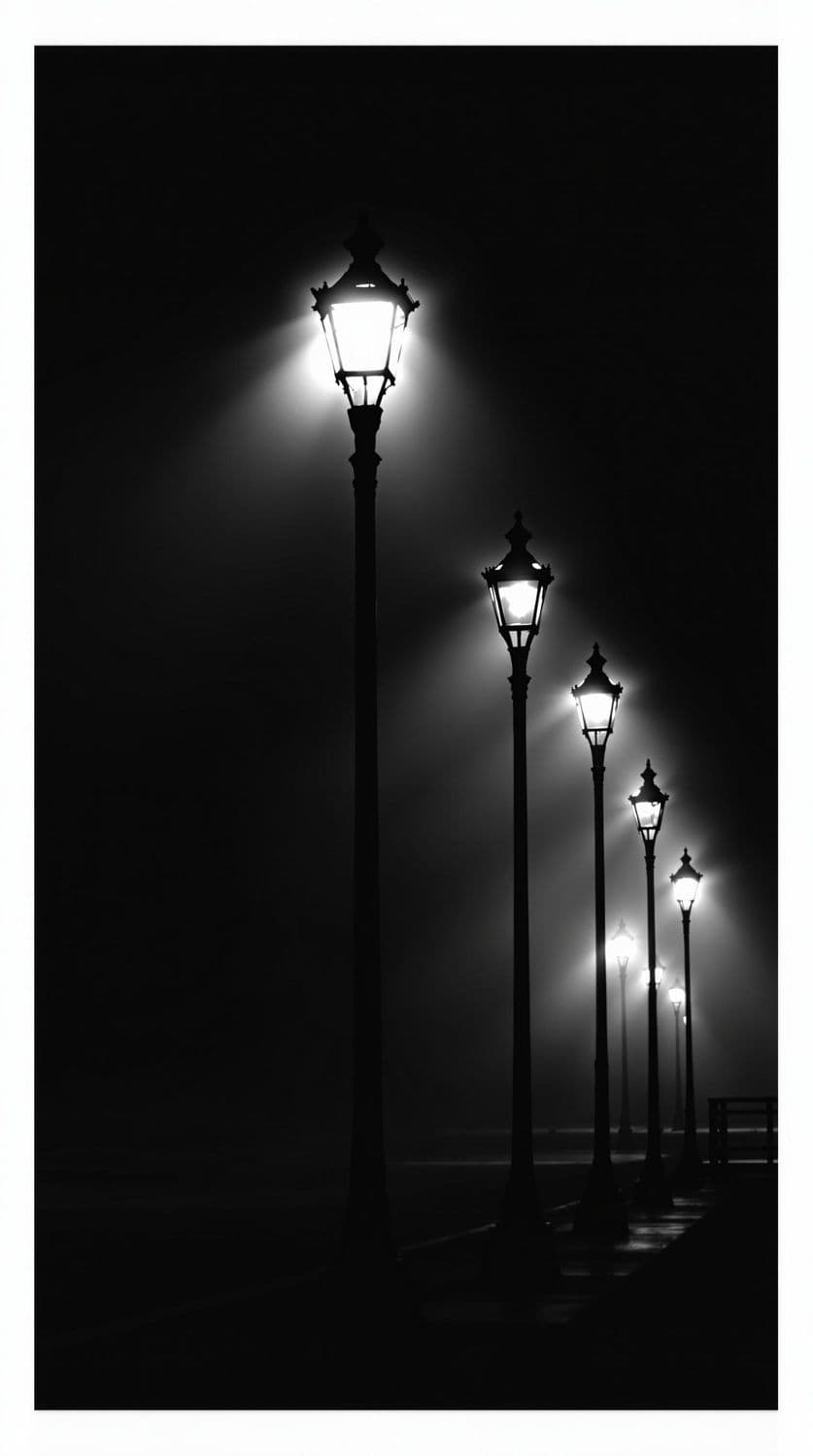 Misty Waterfront Glow