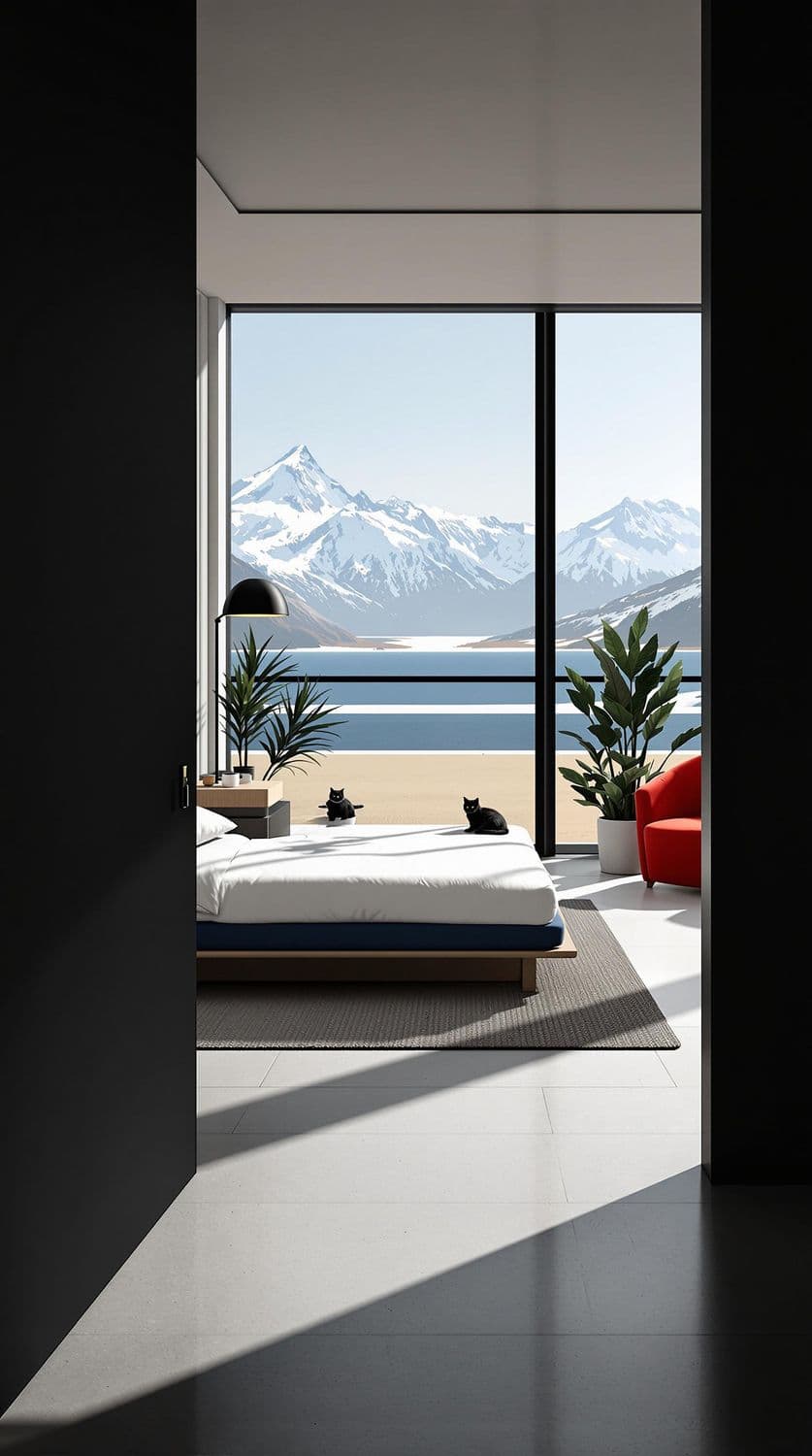 Minimalist Mountain Retreat