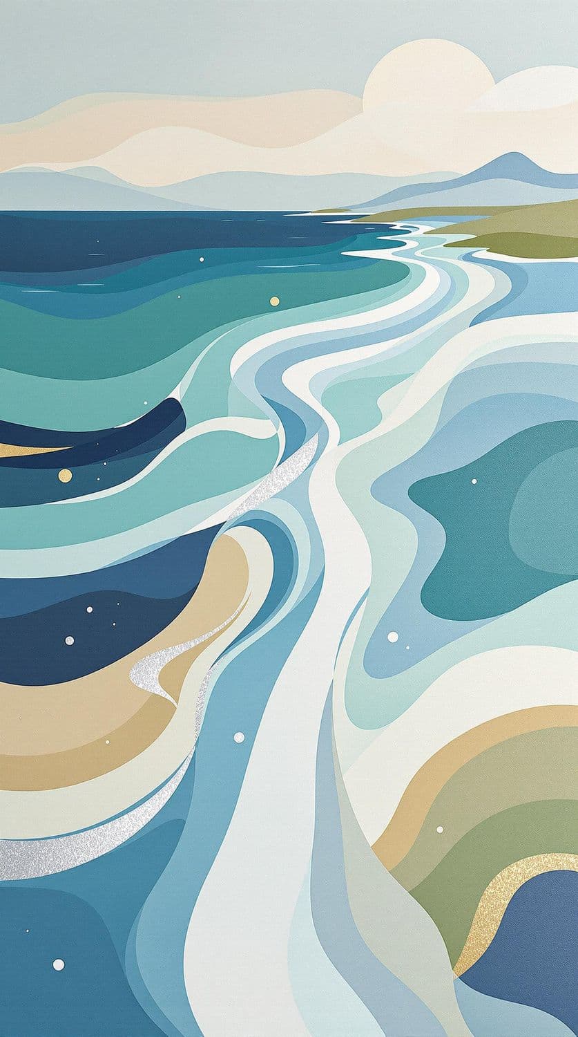 Tranquil Ocean Seascape