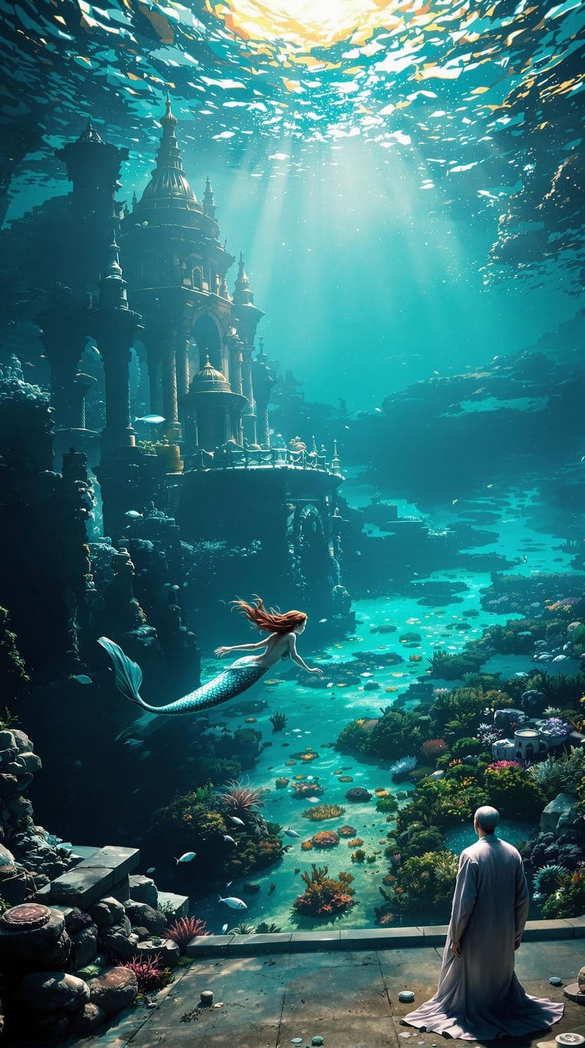 Underwater Temple of the Mermaids