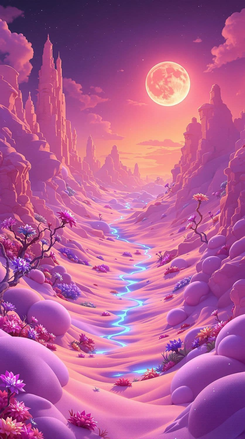 Lunar Desert Dreamscape