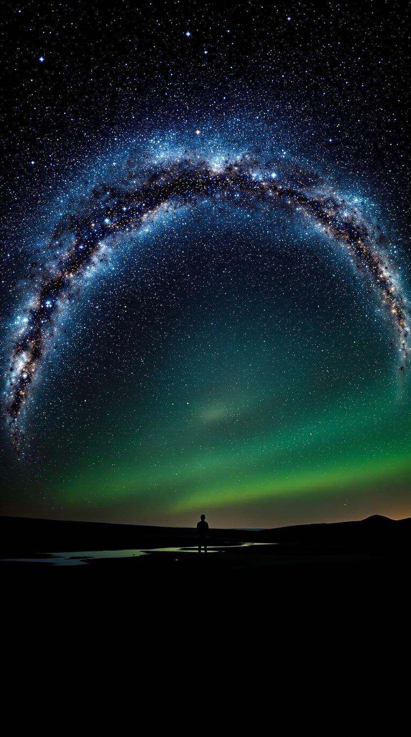 Desert Under the Milky Way