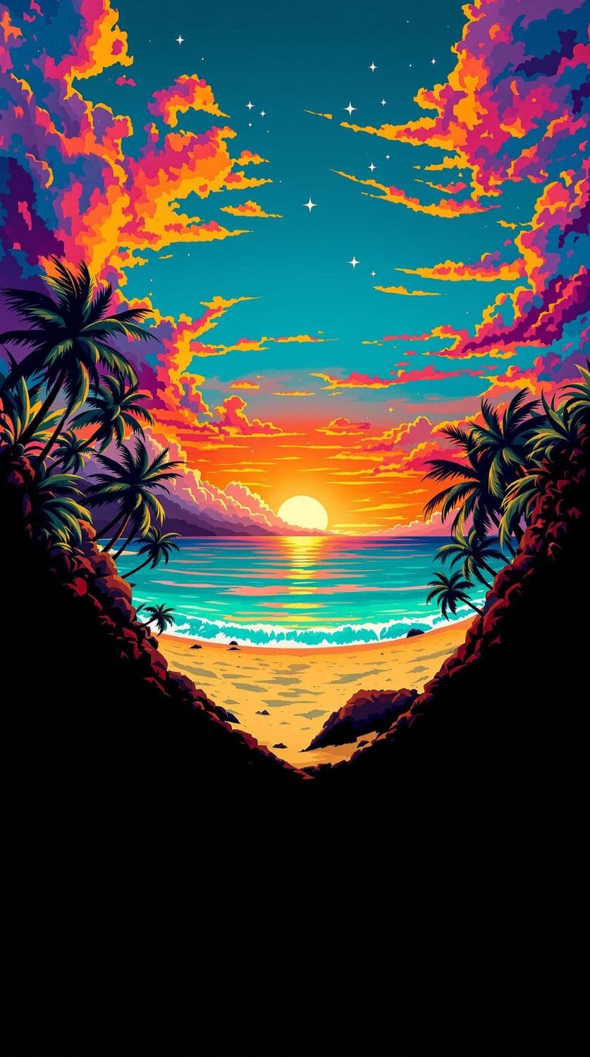 Tropical Sunset Bliss