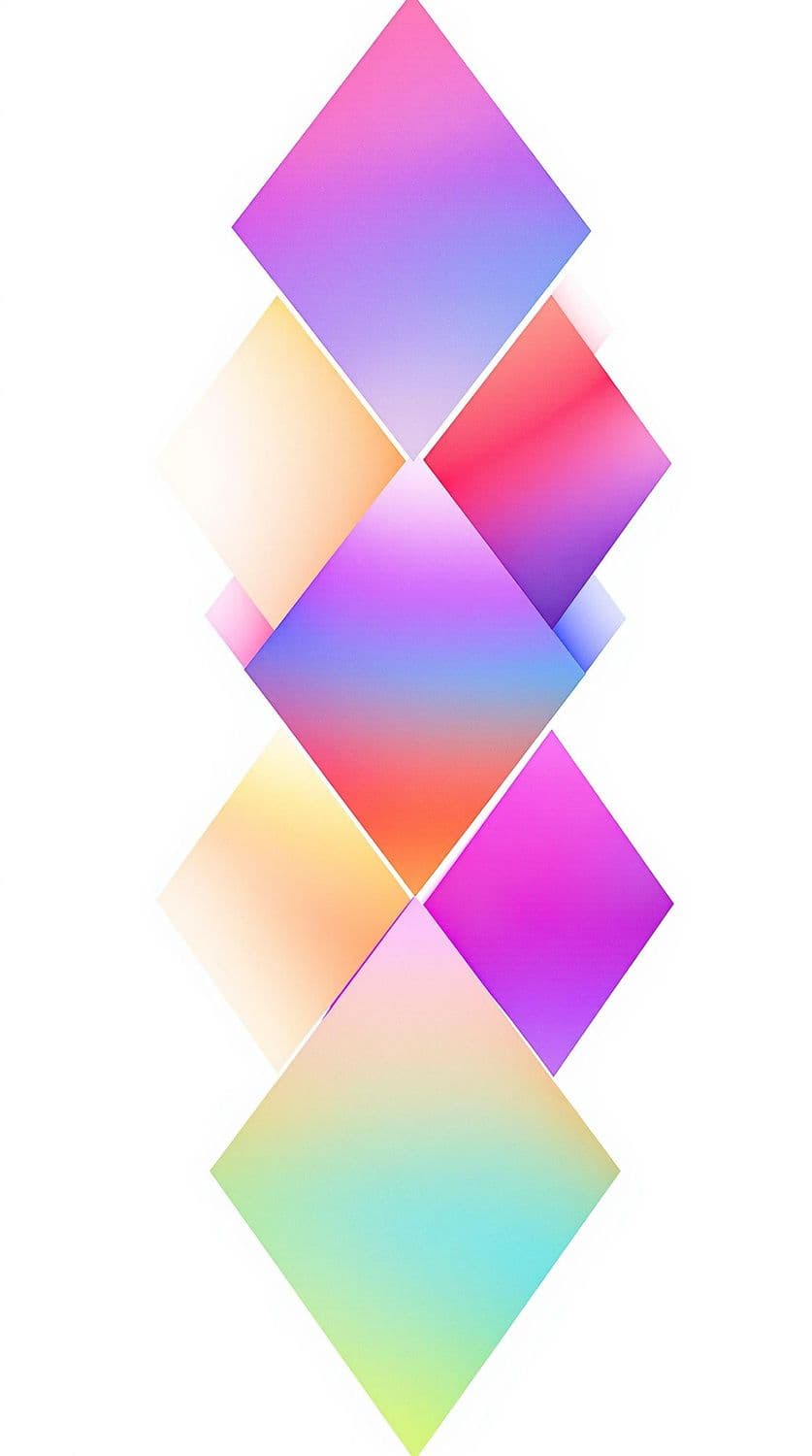 Radiant Diamond Gradients