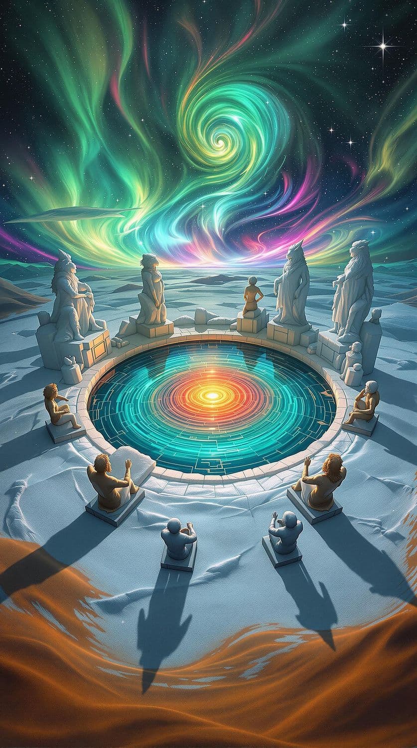 Enchanted Arctic Mirage