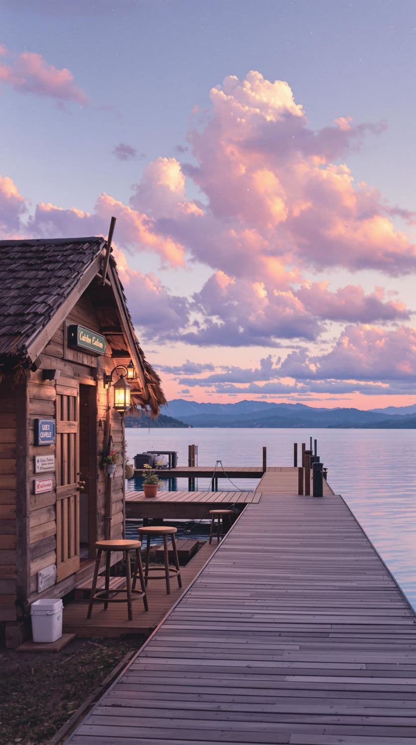 Lakeside Serenity at Dusk