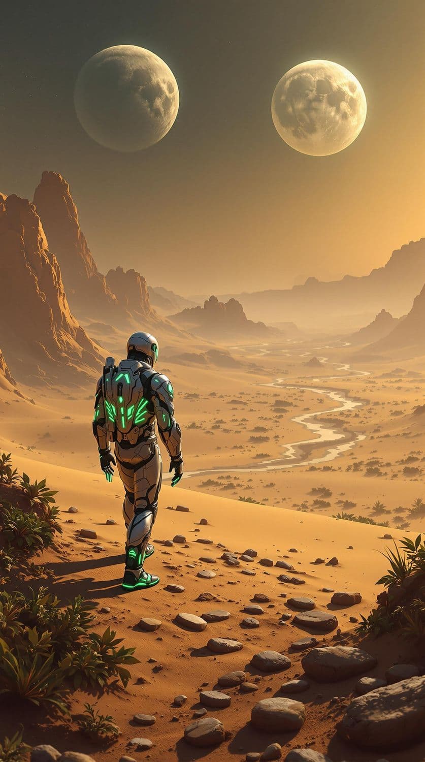 Alien Desert Explorer