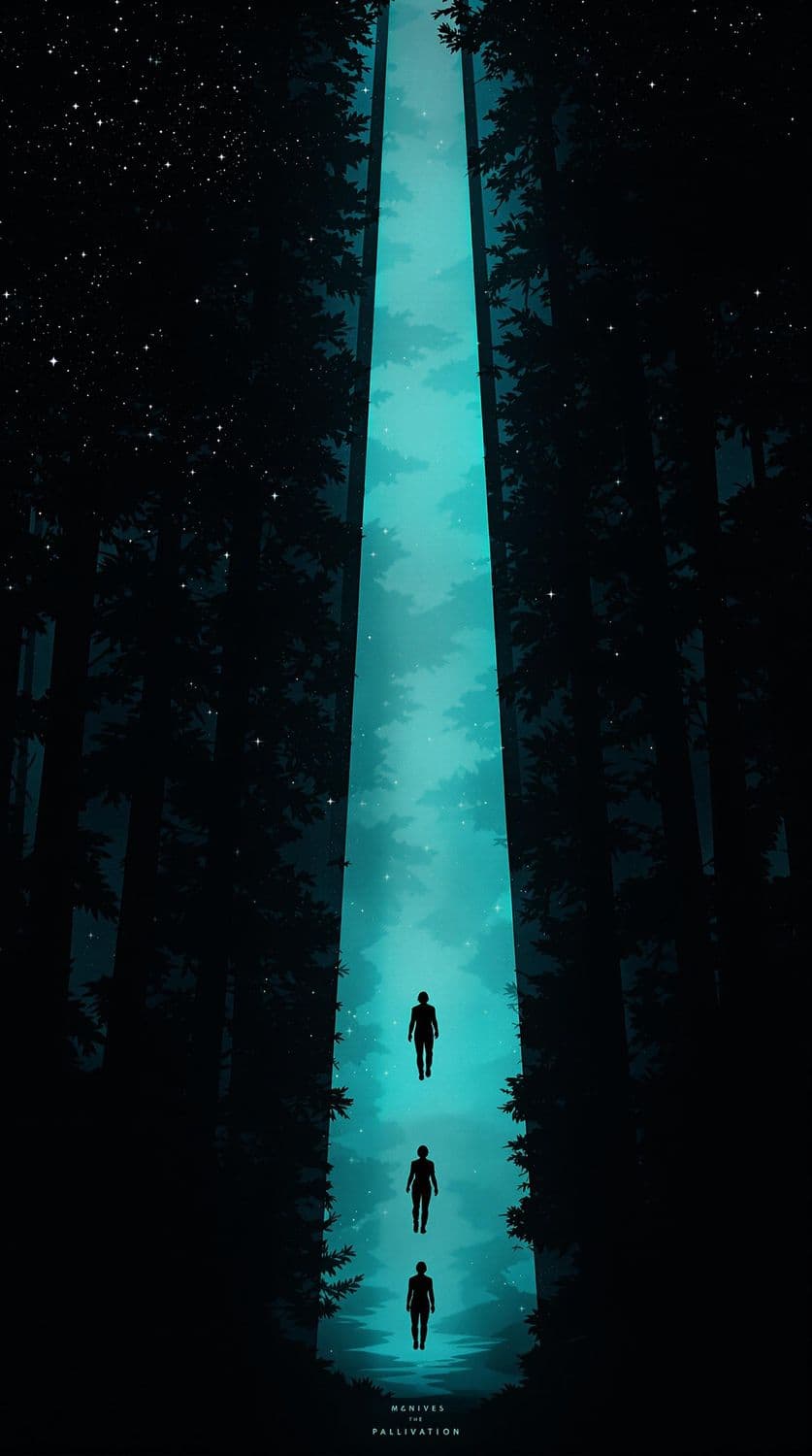 Teal Forest of Night