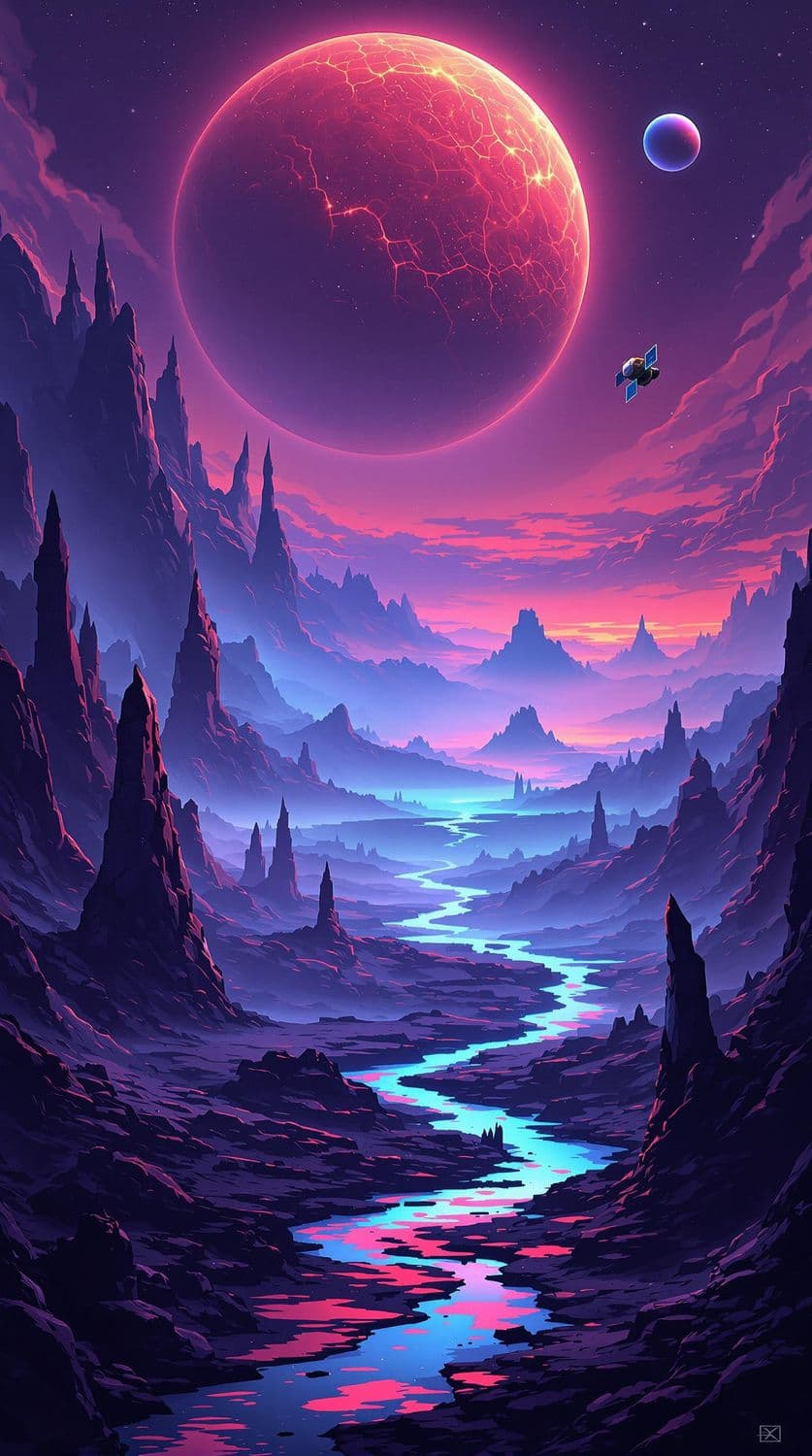 Mystical Alien Terrain