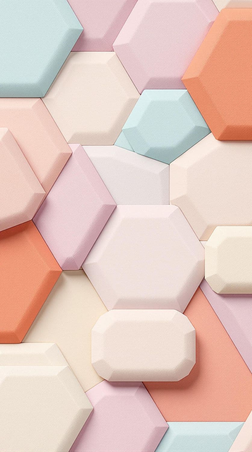 Geometric Pastel Elegance
