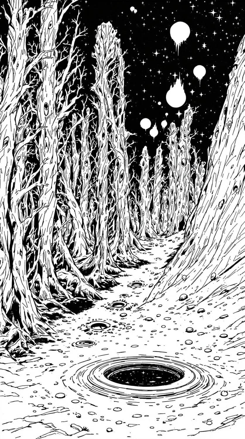 Mysterious Alien Forest