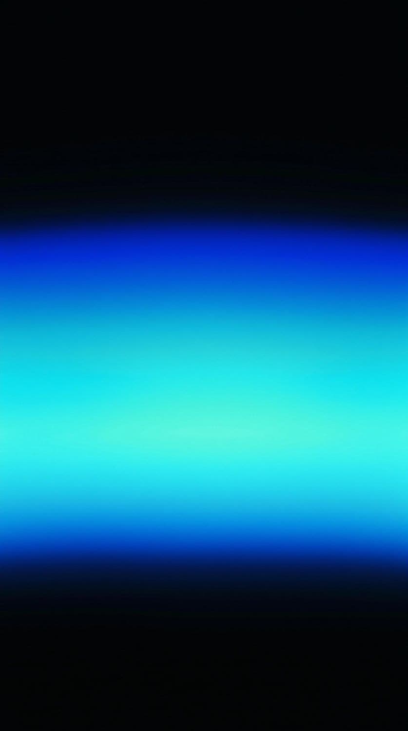 Pitch Black to Aquamarine Gradient