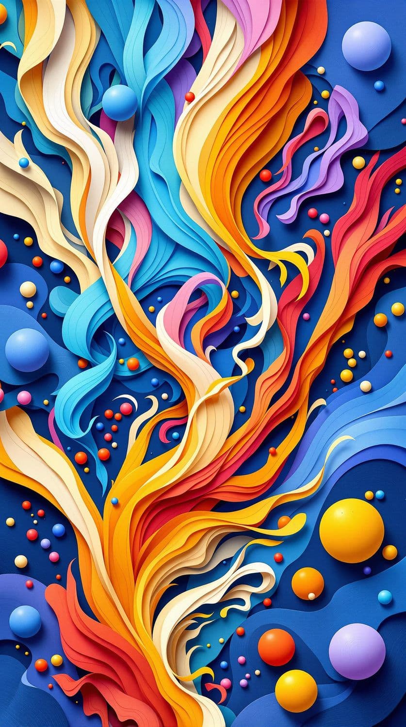 Twisting Ribbons and Scattered Spheres