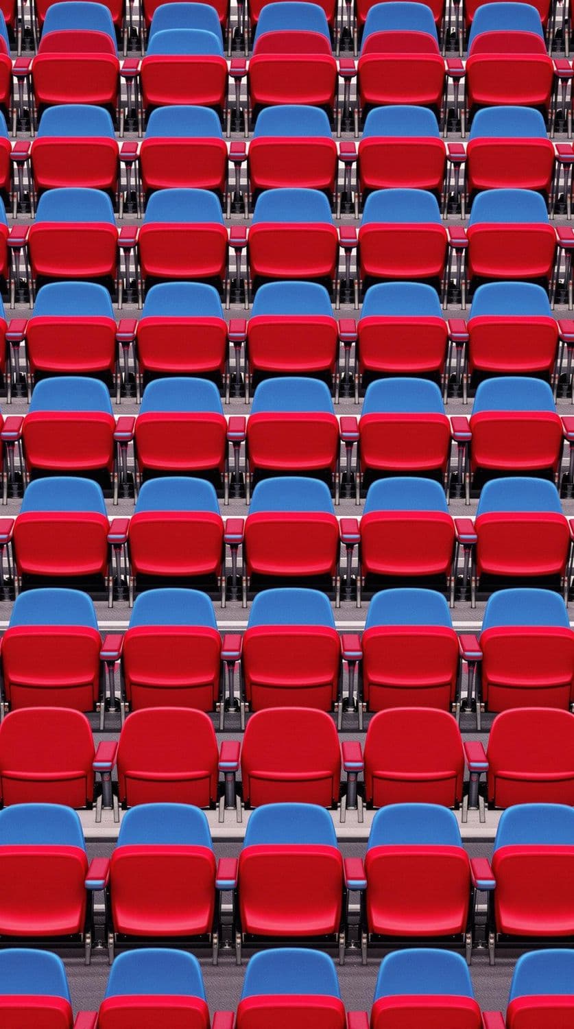 Checkerboard Cinema Seats