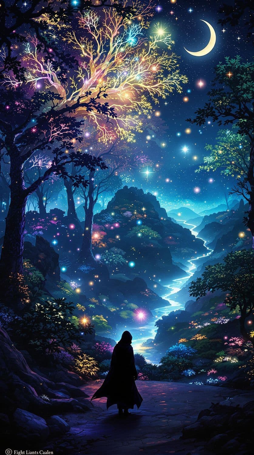 The Luminous Forest Path