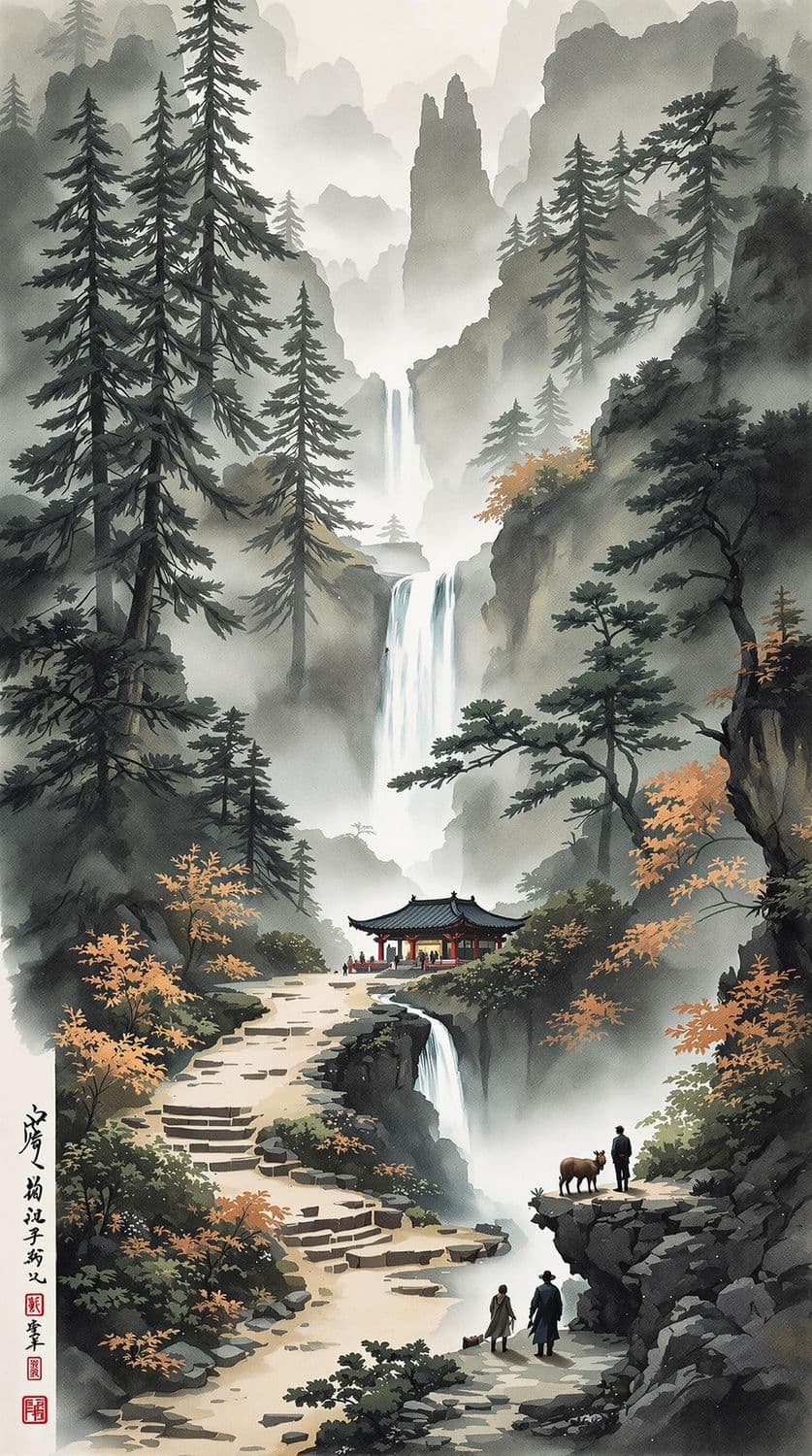 Mystical Forest Temple