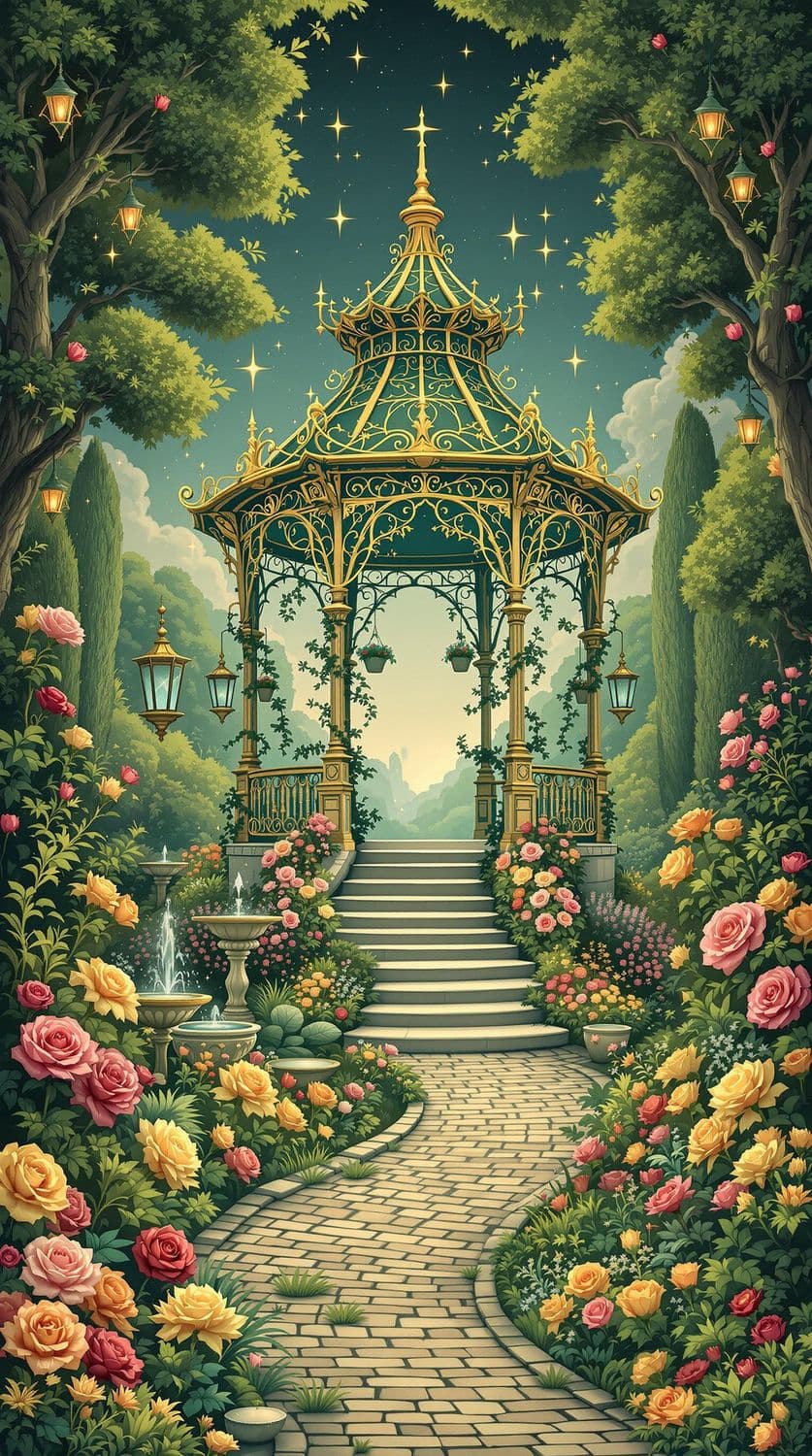 Mystical Garden Gazebo