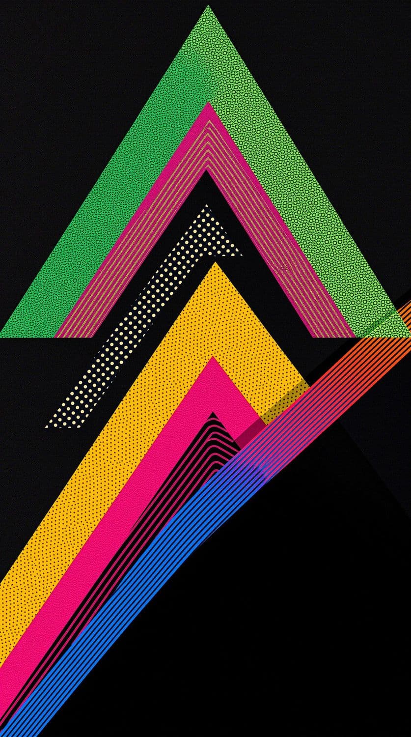 Triangular Polka Dot Fantasy