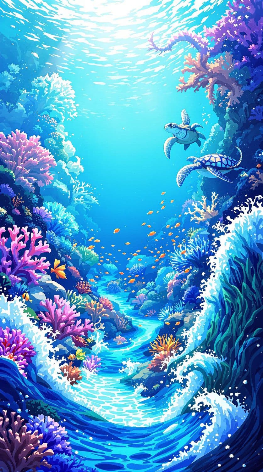 Vibrant Coral Reef Adventure