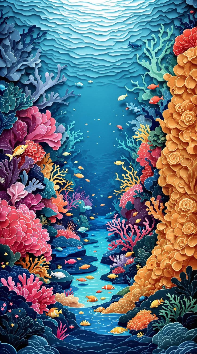 Whimsical Underwater World
