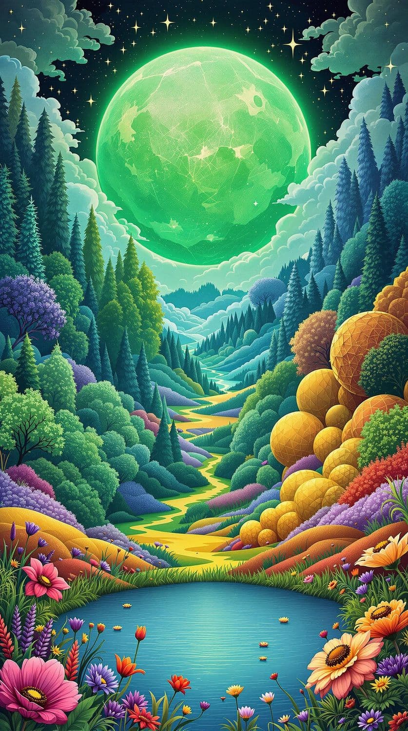 Emerald Planet Dreamscape