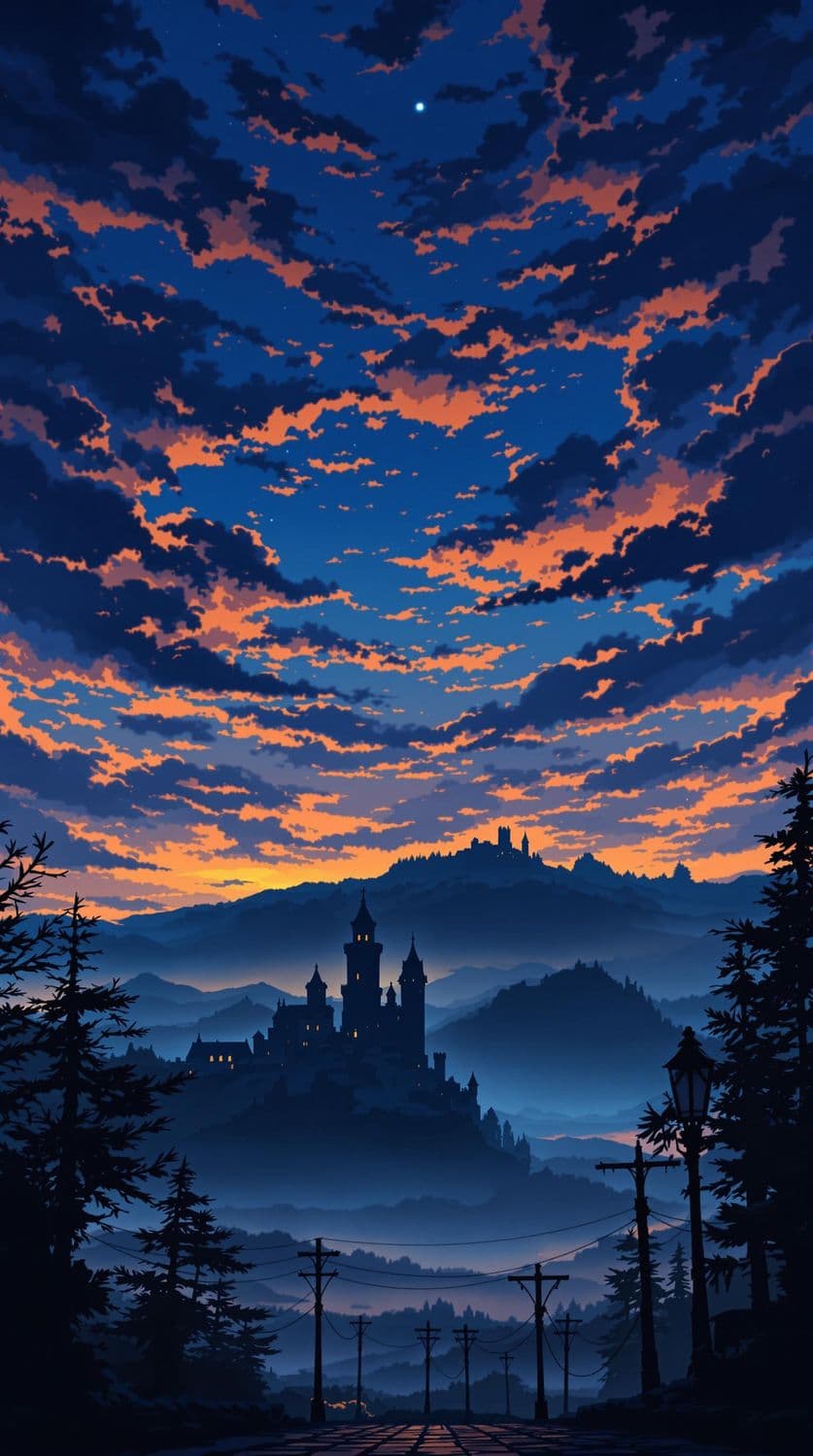 Evening at the Castle