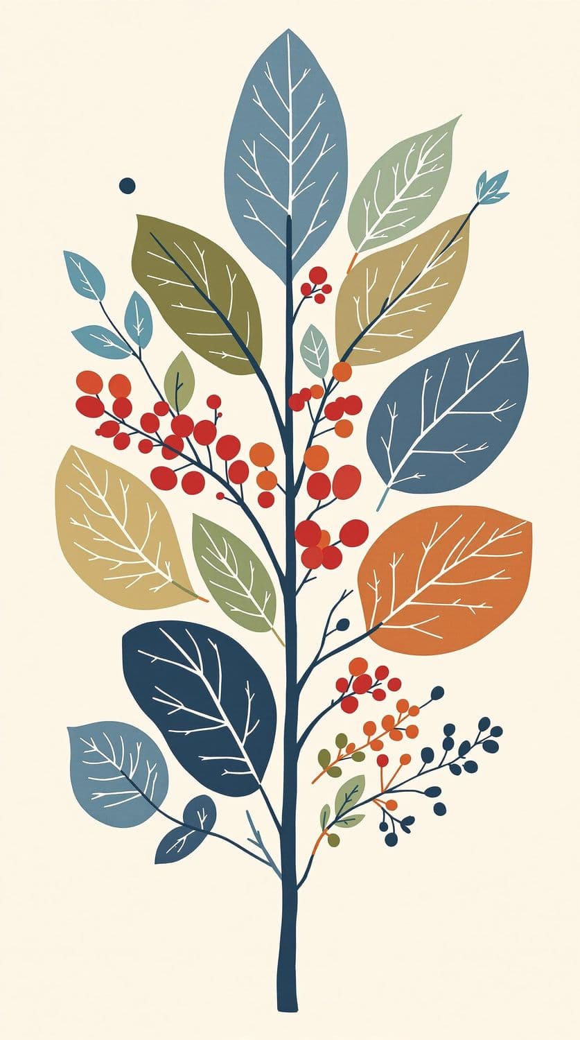 Woodland Botanical Art