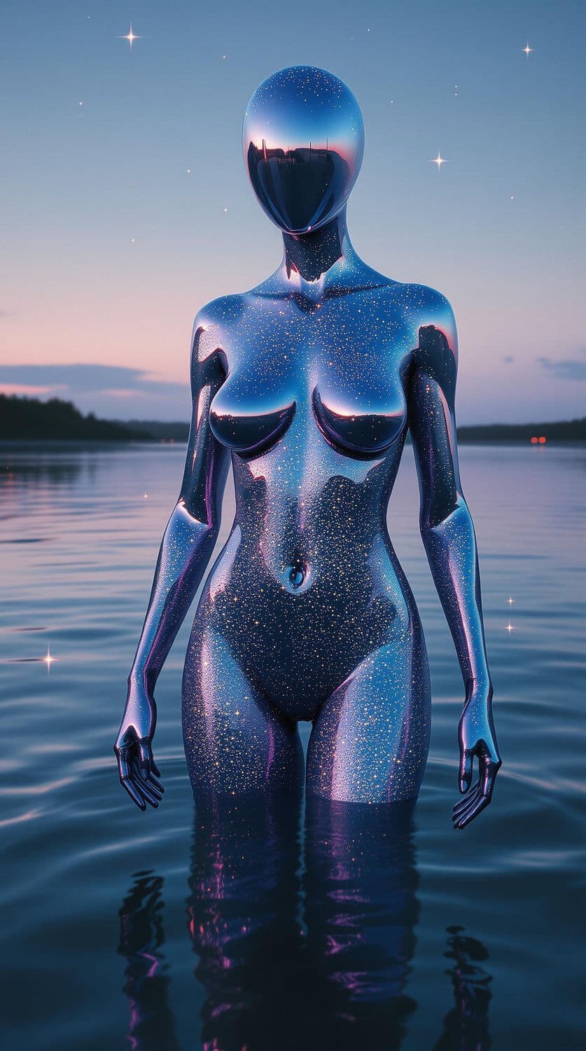 Twilight Metallic Reflection