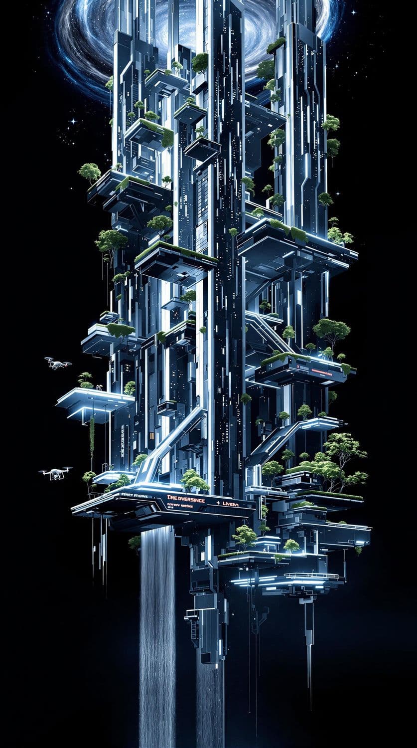 Skyward Cityscape