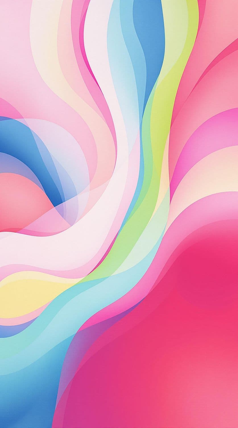 Soft Curves in Pastel