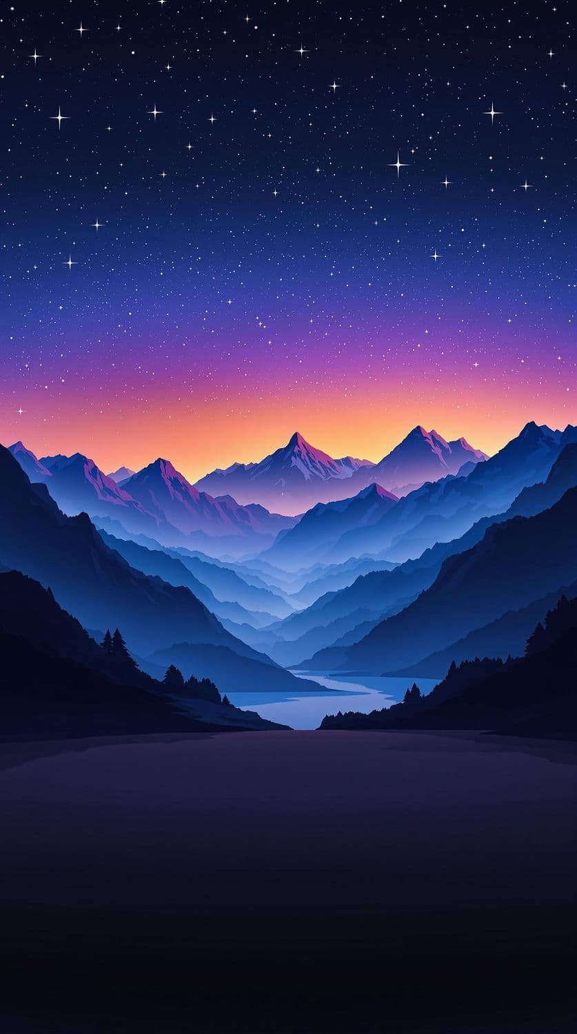 Dusk Mountain Majesty