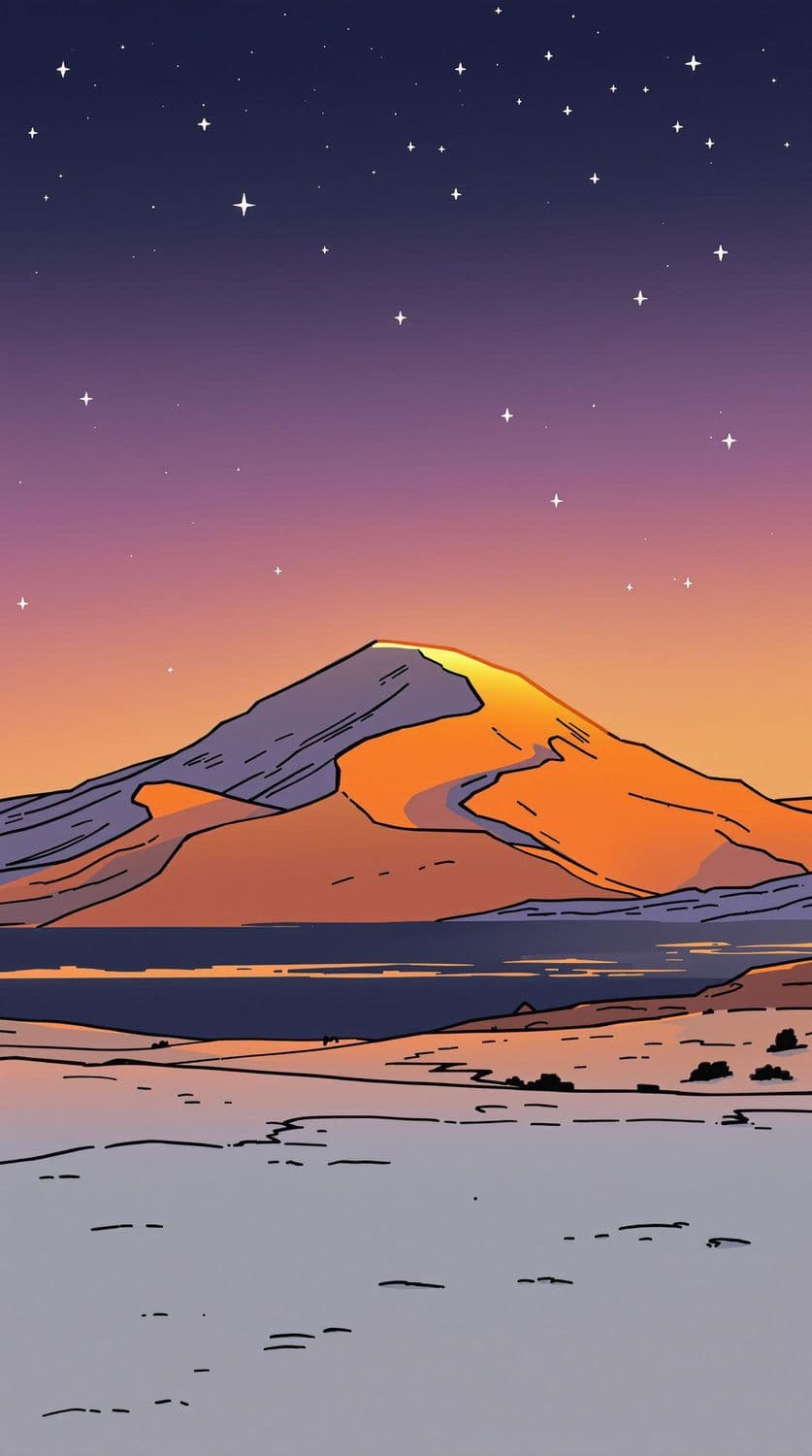 Desert Twilight Serenity