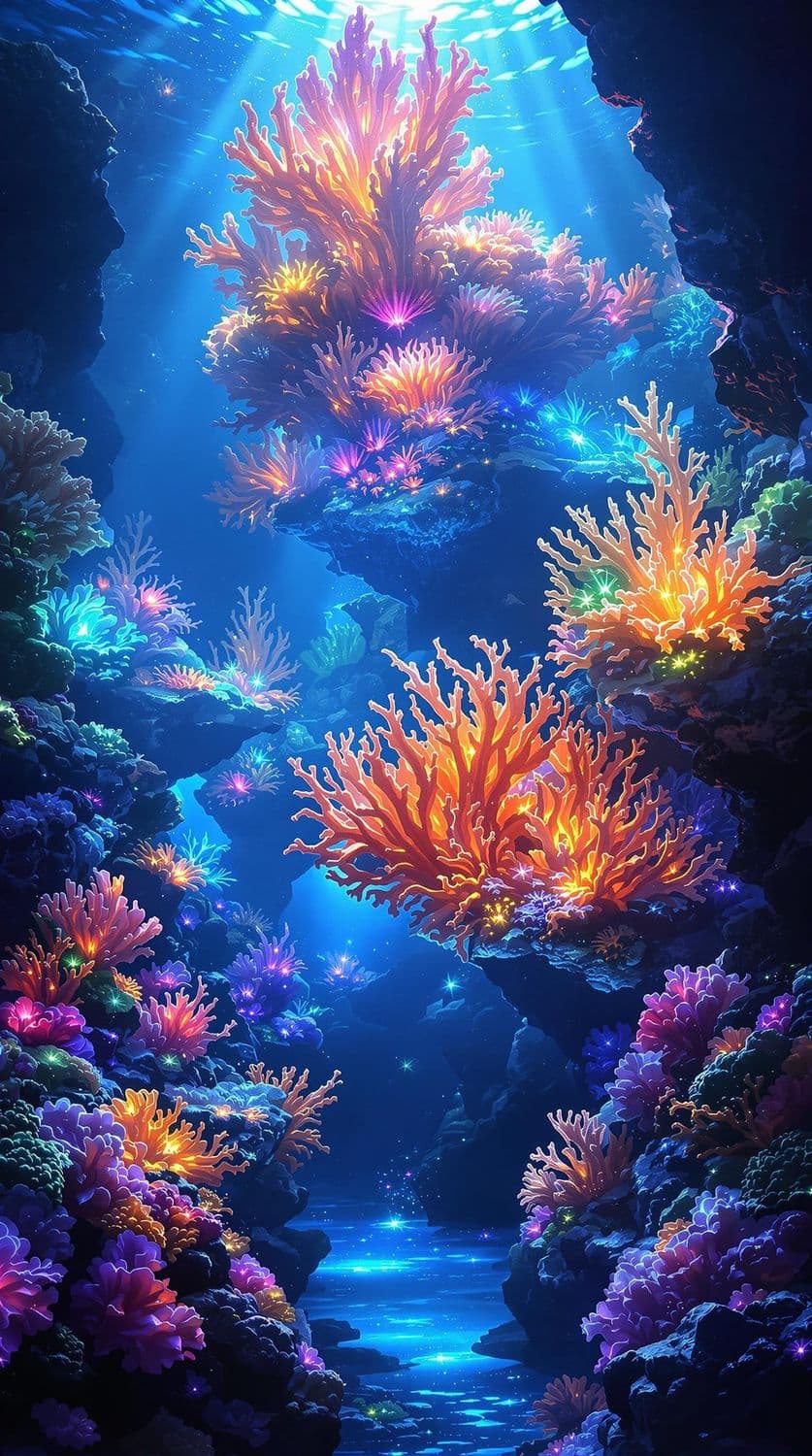 Luminous Coral Kingdom