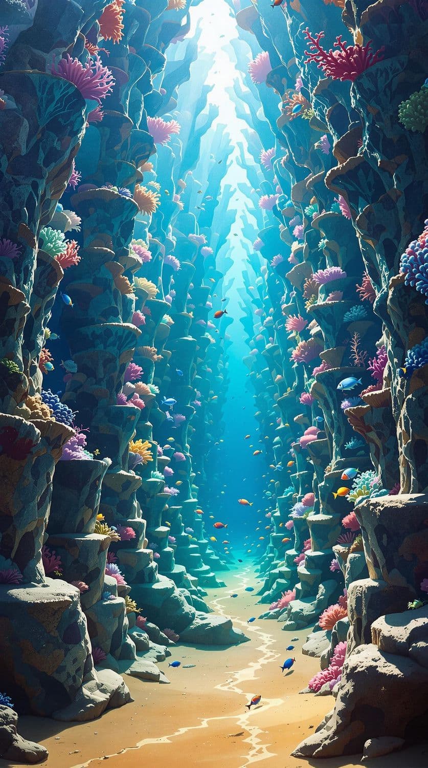 Enchanted Coral Spires