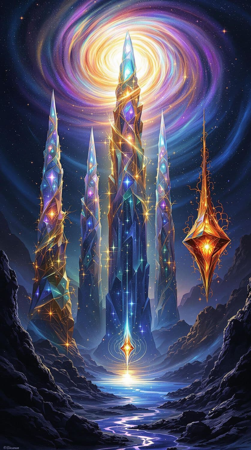 Opal Spires of the Astral Plane